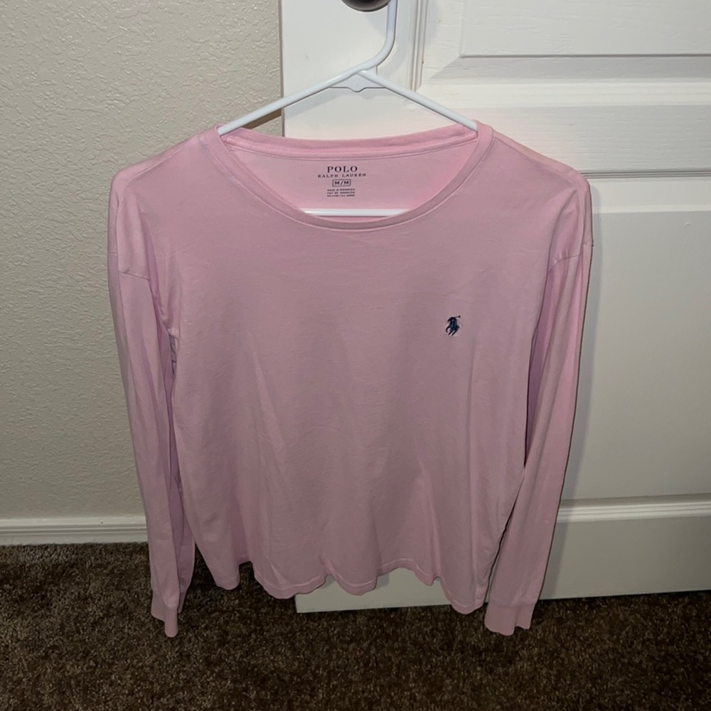 Long-sleeve Polo Crewneck